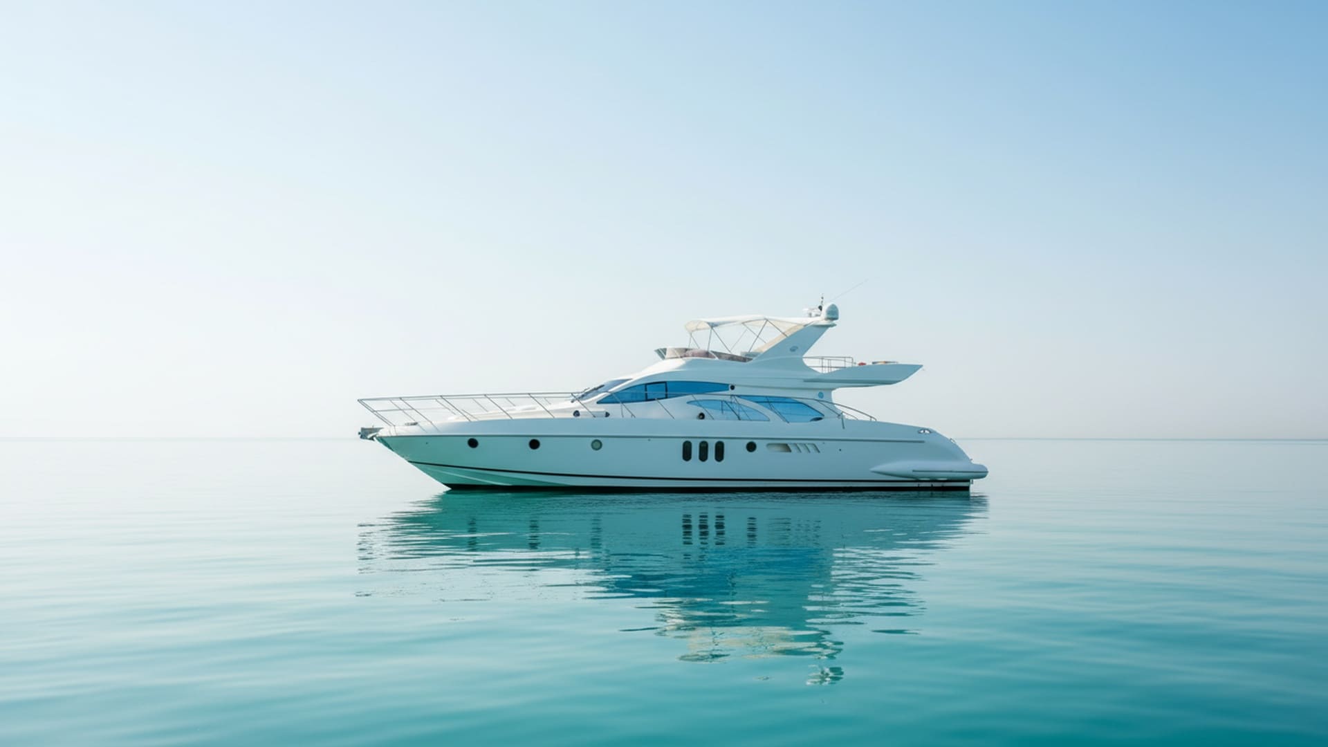 Stunning Coral Victor 62 ft yacht exterior in Dubai