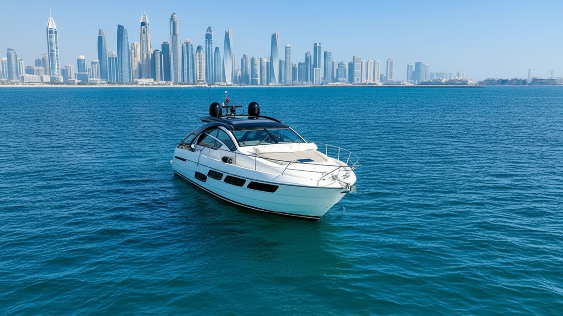 Pearl Destiny 52 ft yacht deck and seating area