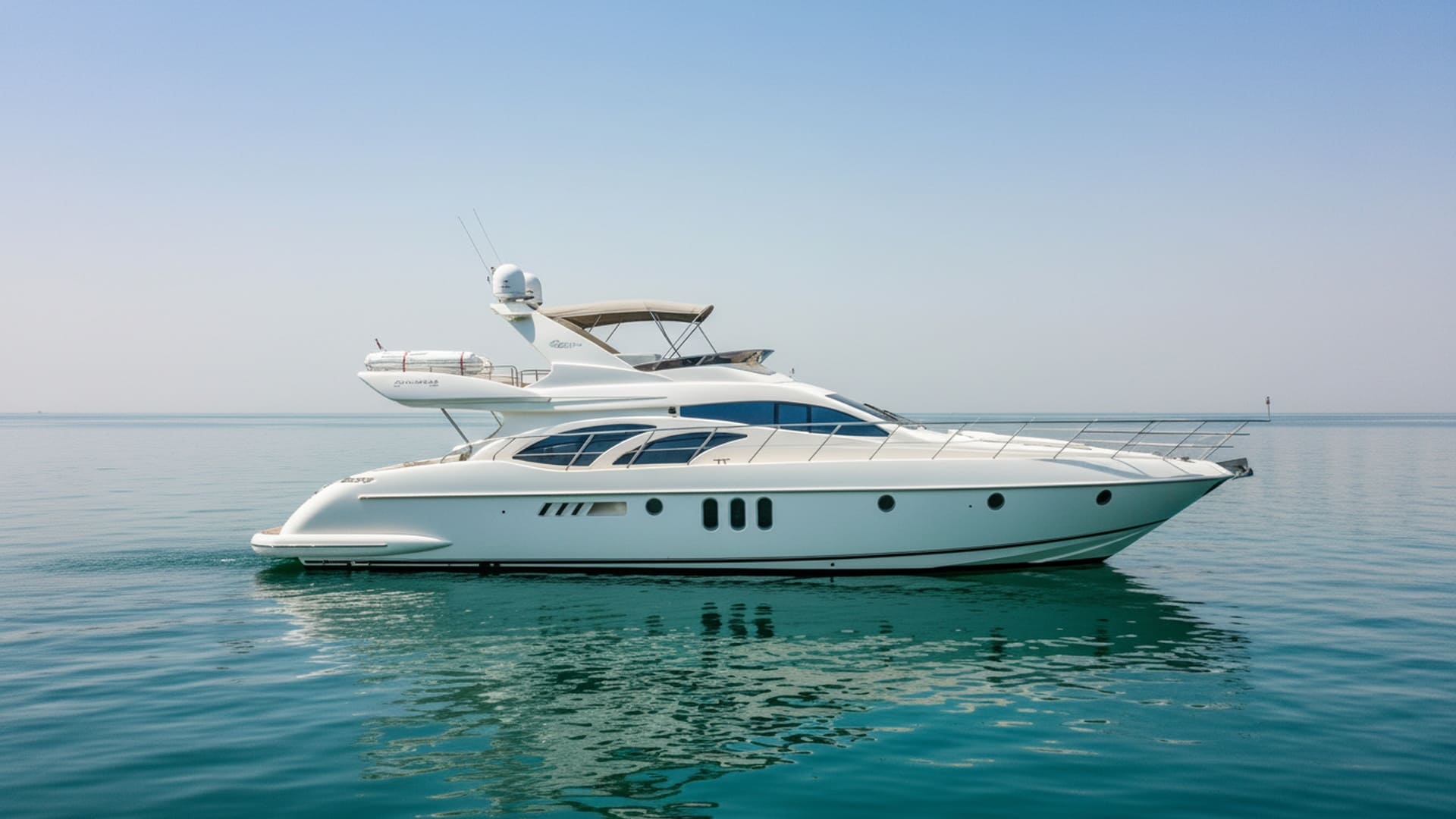 Grand Oasis 62 ft yacht exterior, sleek design