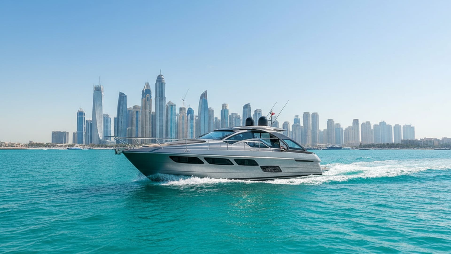 Platinum Legend 52 ft yacht charter Dubai