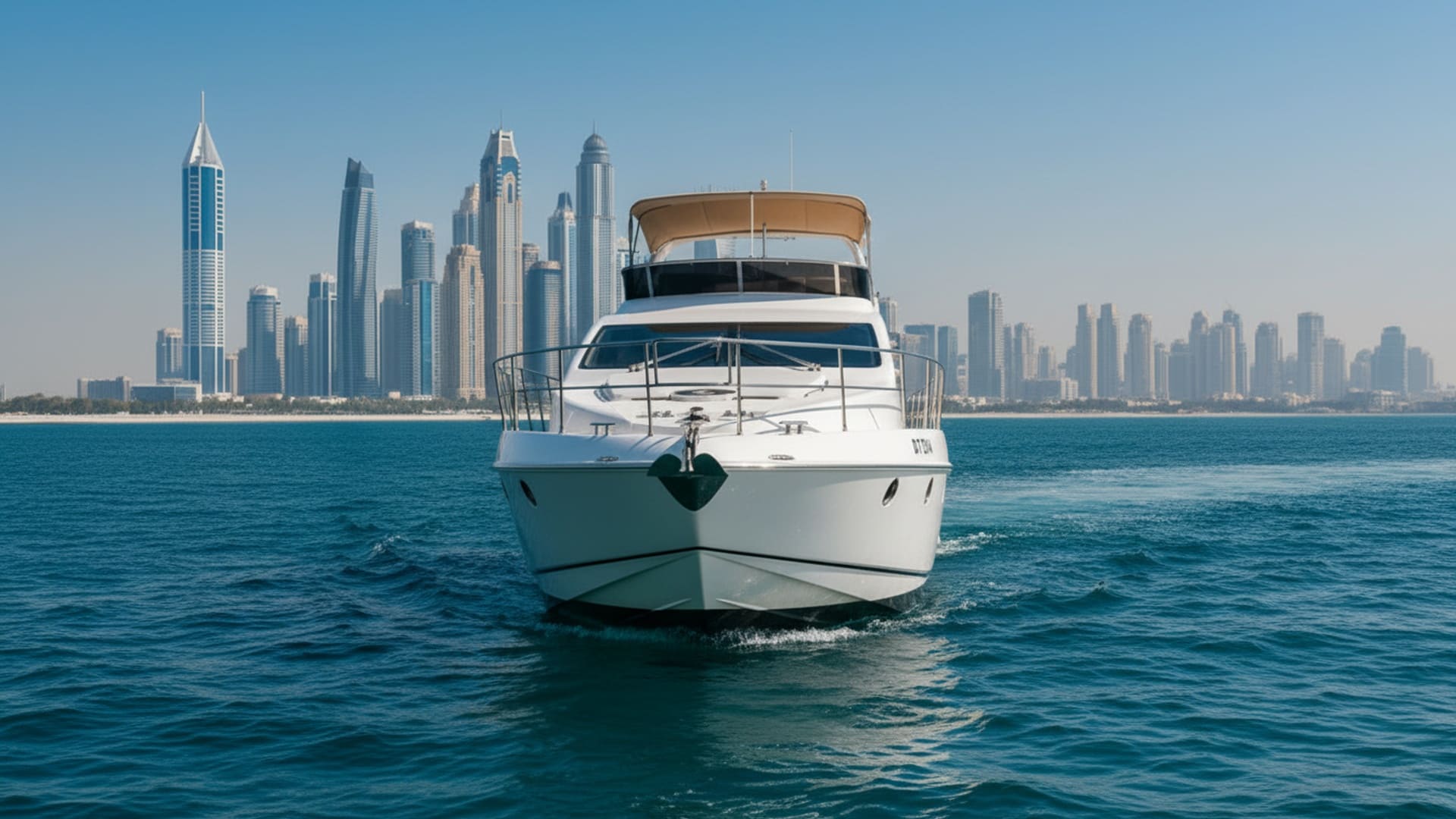 Spacious deck and seating on Platinum Glory 50 ft