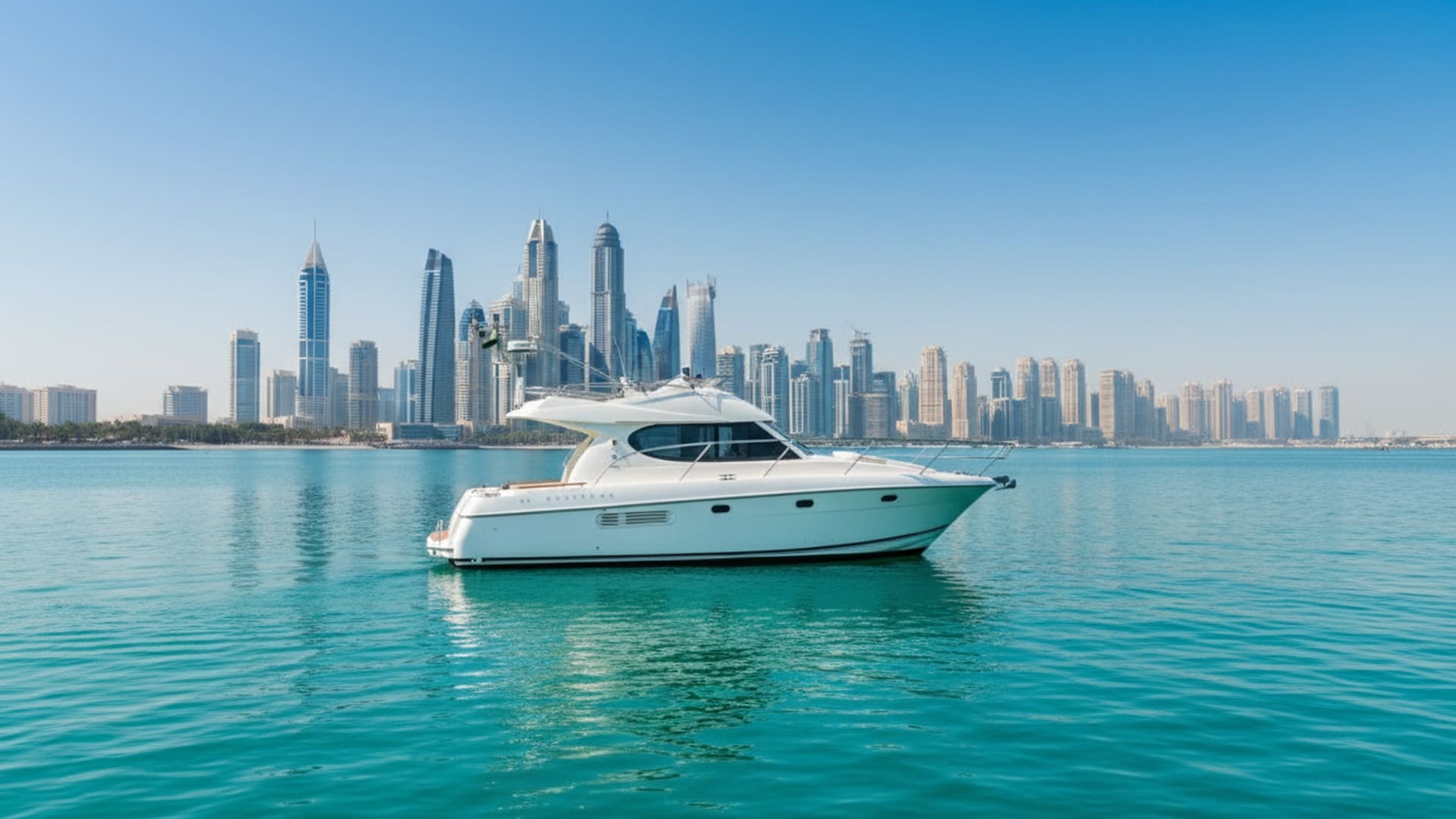 Majestic Legend 32 ft yacht charter Dubai