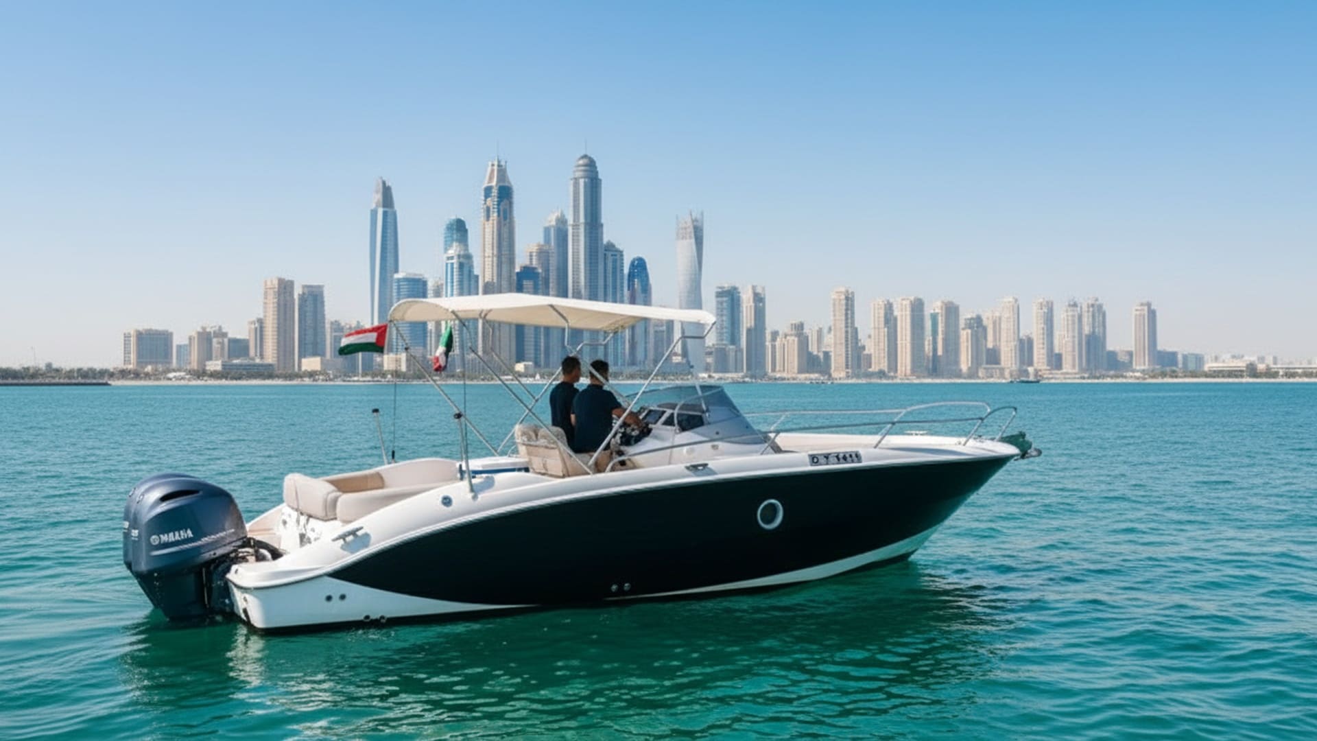 Mystic Breeze 27 ft yacht charter Dubai