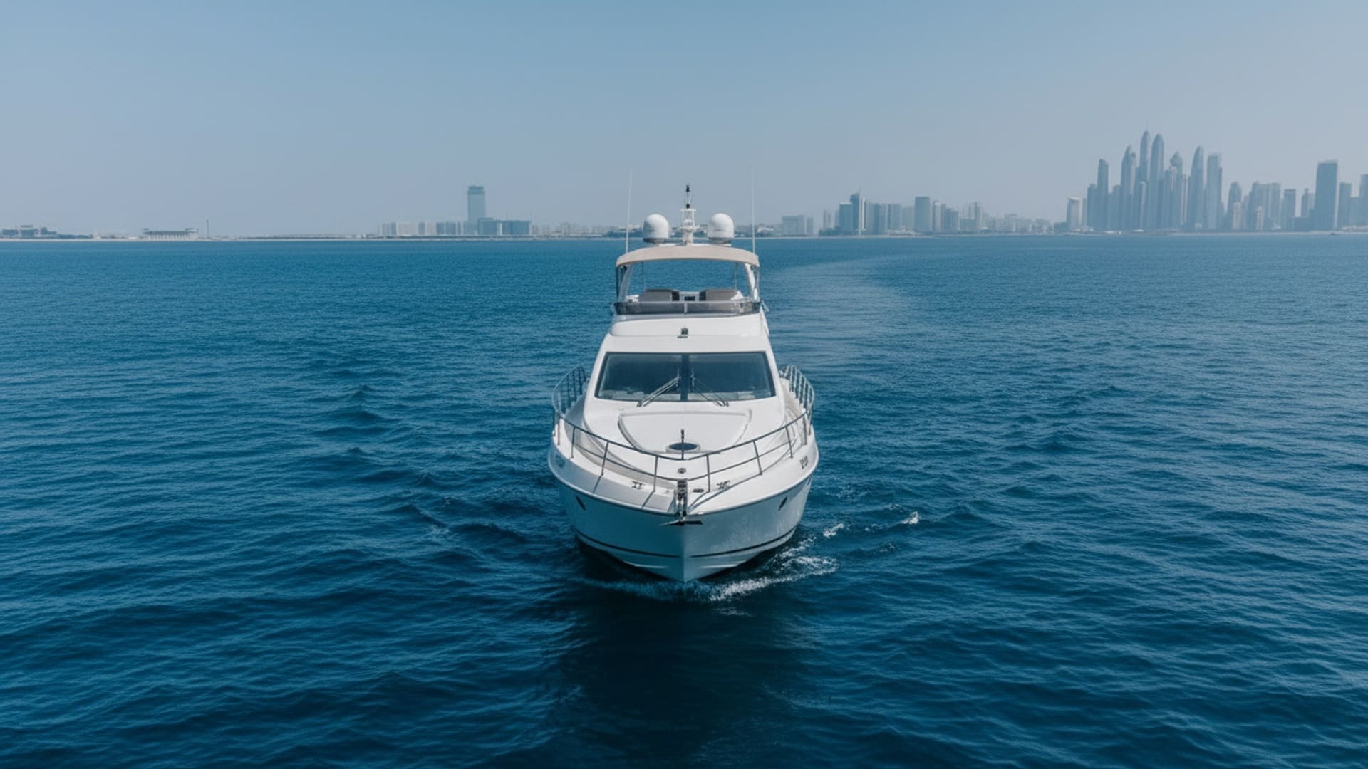 Platinum Oasis 55 ft premium yacht deck seating area