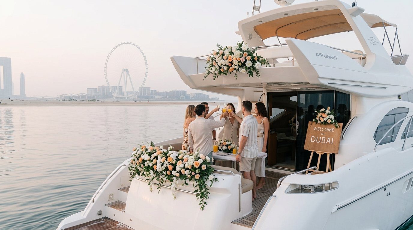 Yacht Events in Dubai for Private Group Gatherings
